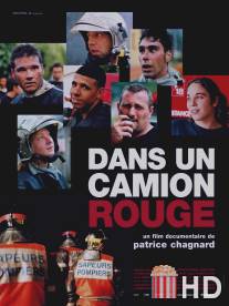 Dans un camion rouge